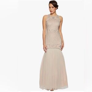 Adrianna Papell Beaded Formal Gown